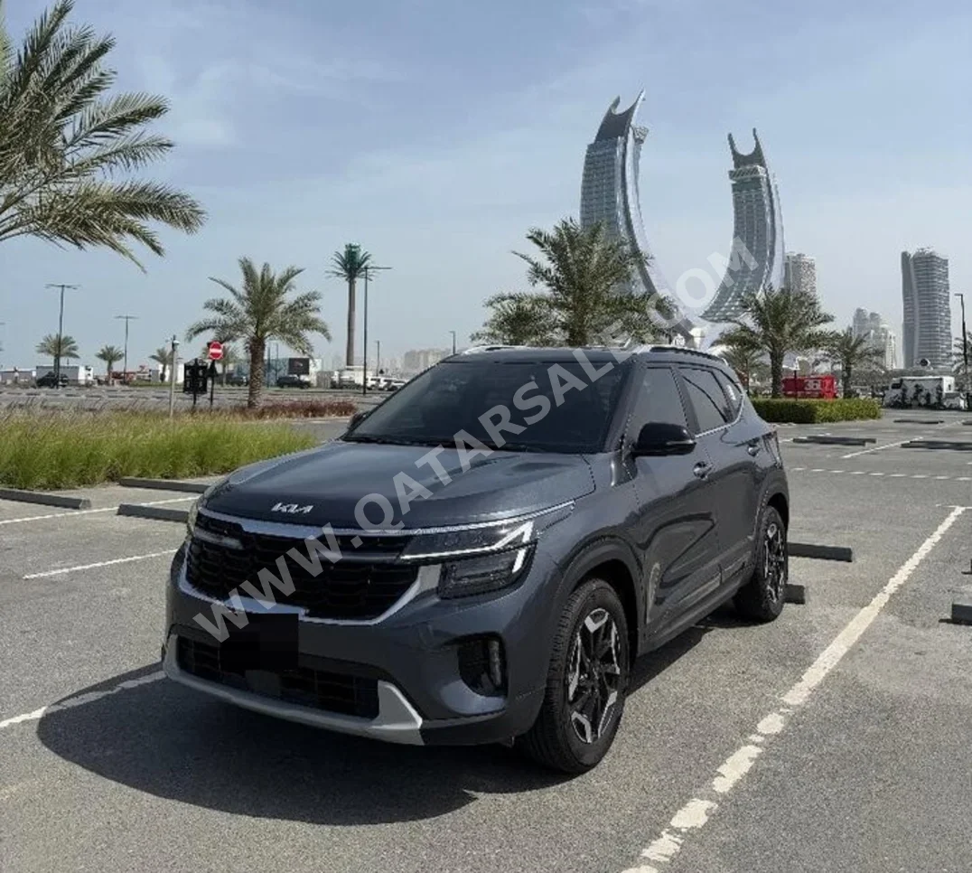 Kia  Seltos  EX  2024  Automatic  14,000 Km  4 Cylinder  Front Wheel Drive (FWD)  SUV  Dark Gray  With Warranty