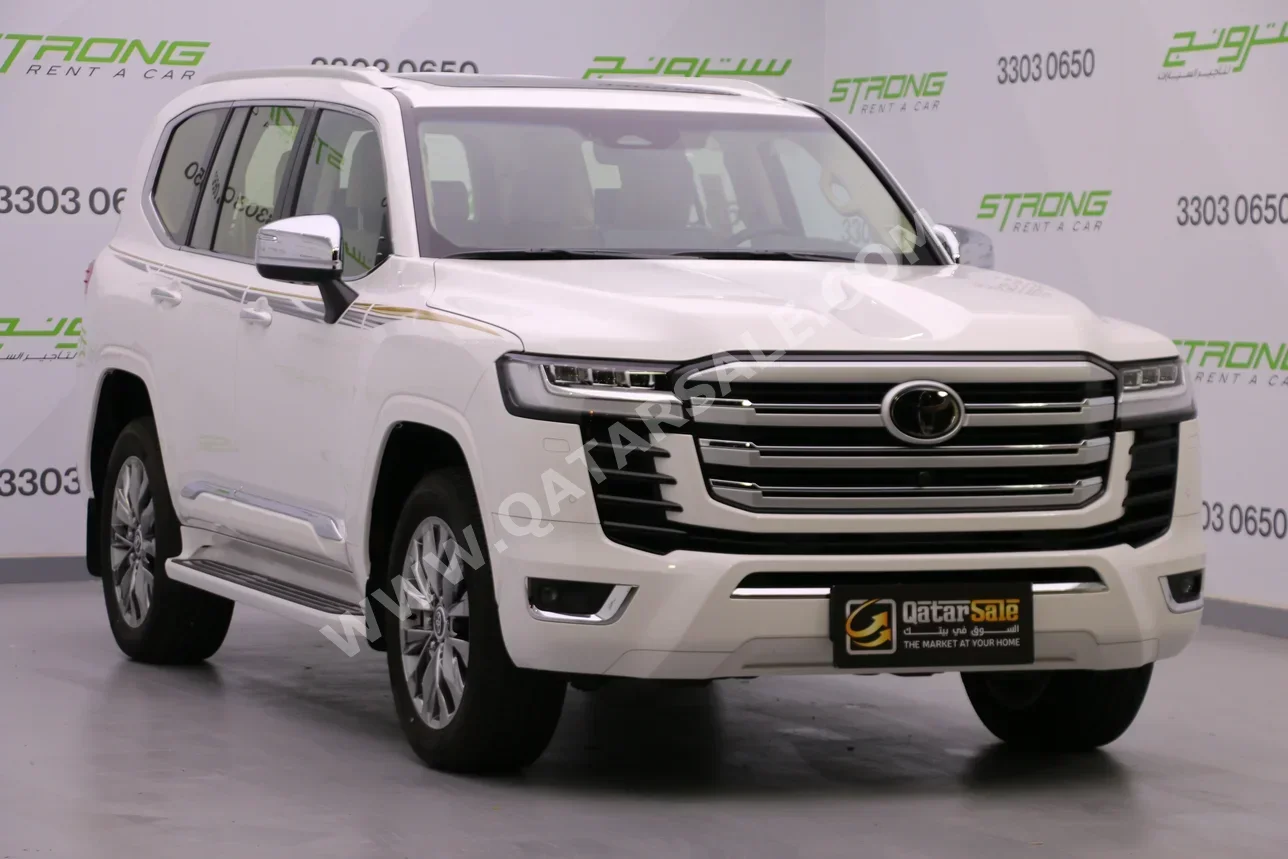 Toyota  Land Cruiser  VXR Twin Turbo  2026  Automatic  3,000 Km  6 Cylinder  Four Wheel Drive (4WD)  SUV  White  With Warranty