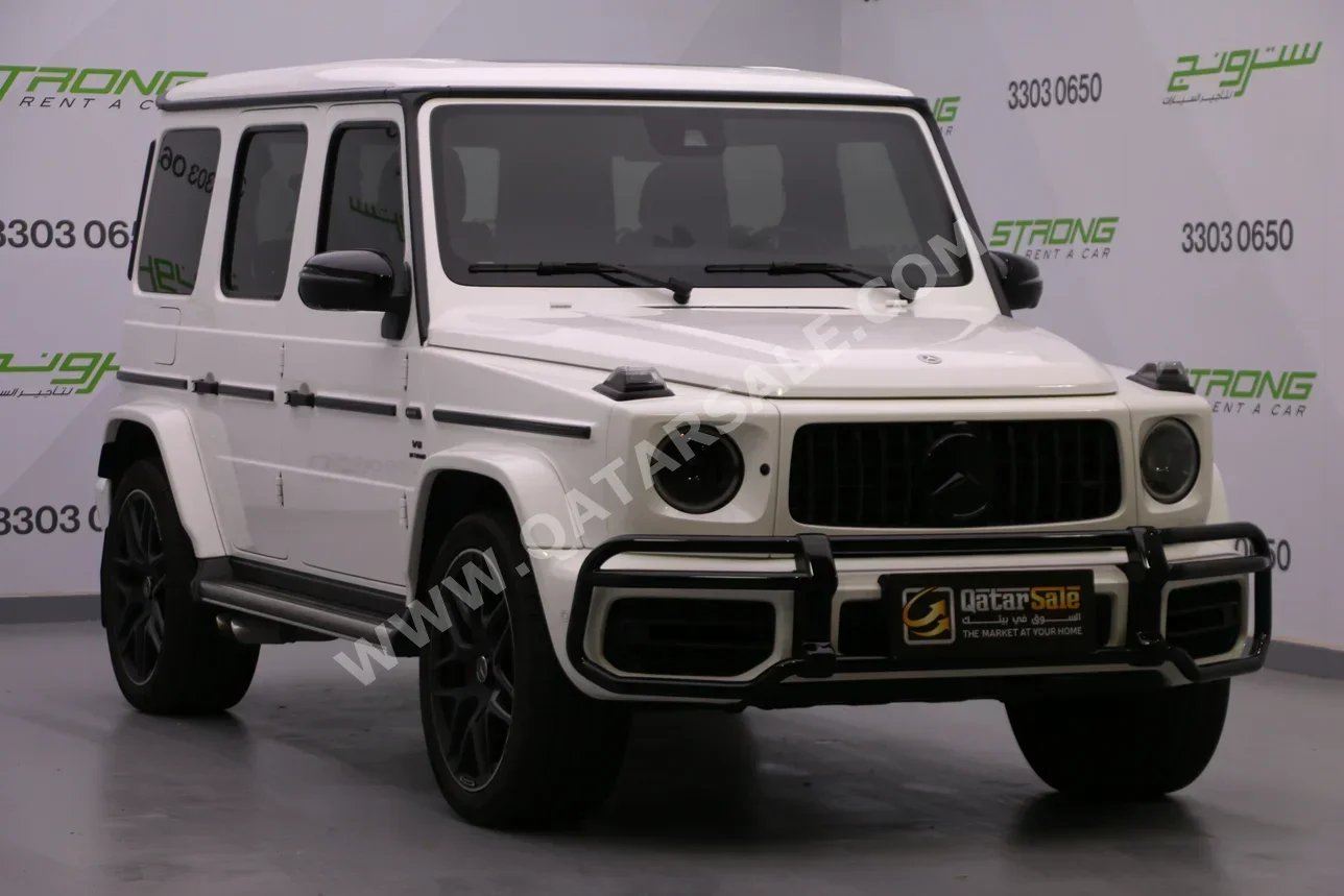 Mercedes-Benz G-Class 63 AMG 2022 Automatic 38,000 Km 8 Cylinder Four Wheel Drive (4WD) SUV White