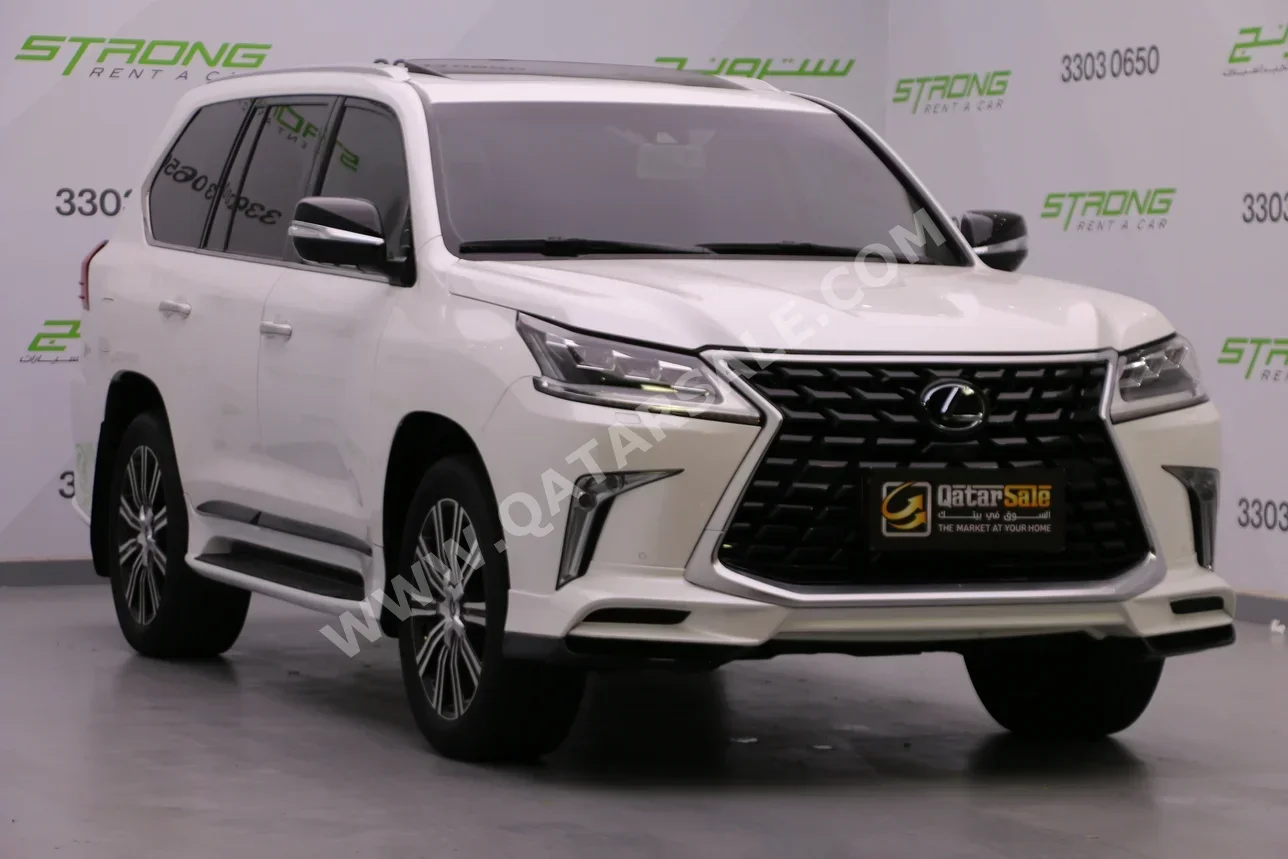 لكزس  ال اكس  570  2016  اوتوماتيك  258,000 كم  8 سلندر  دفع رباعي  اس يو في  أبيض