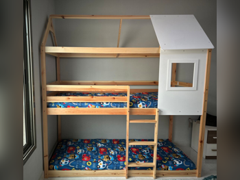 أسّرة الأطفال - سرير بطابقين - بنى