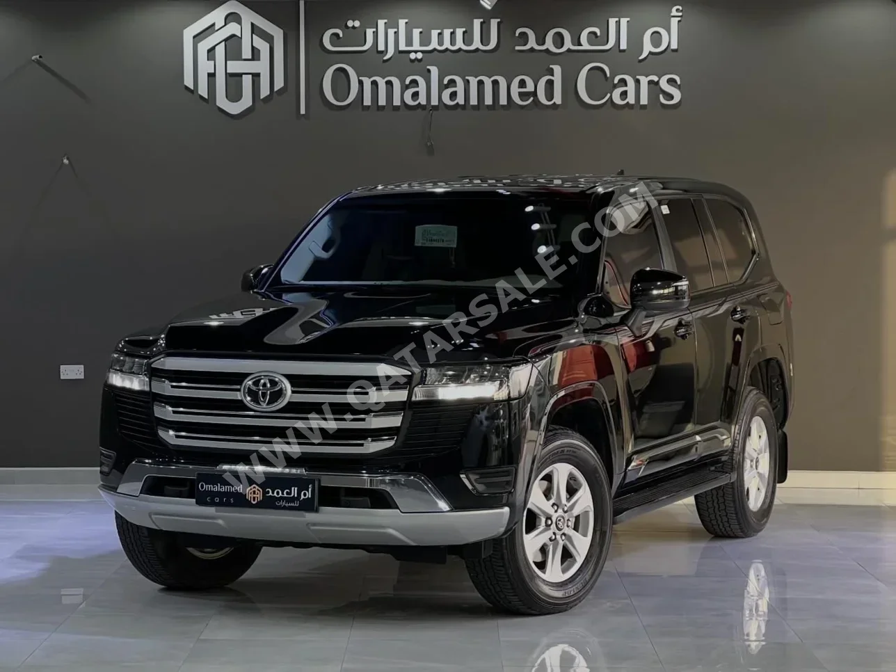 تويوتا  لاند كروزر  جي اكس ار  2024  اوتوماتيك  46,000 كم  6 سلندر  دفع رباعي  اس يو في  أسود  تحت الضمان