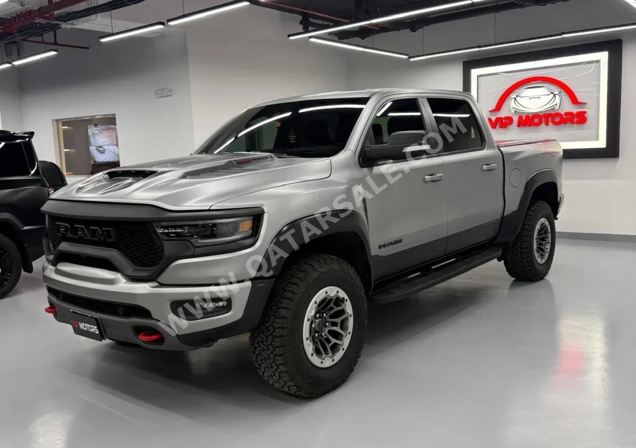 Dodge  Ram  TRX  2021  Automatic  56,000 Km  8 Cylinder  Four Wheel Drive (4WD)  Pick Up  Silver  With Warranty