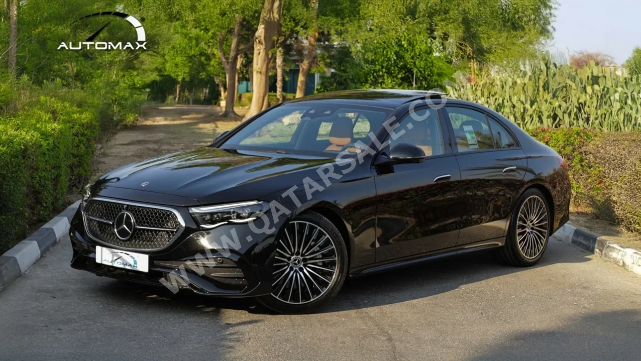 مرسيدس - بنز  اي - كلاس  300 AMG  2026  اوتوماتيك  0 كم  4 سلندر  دفع خلفي  سيدان  أسود  تحت الضمان