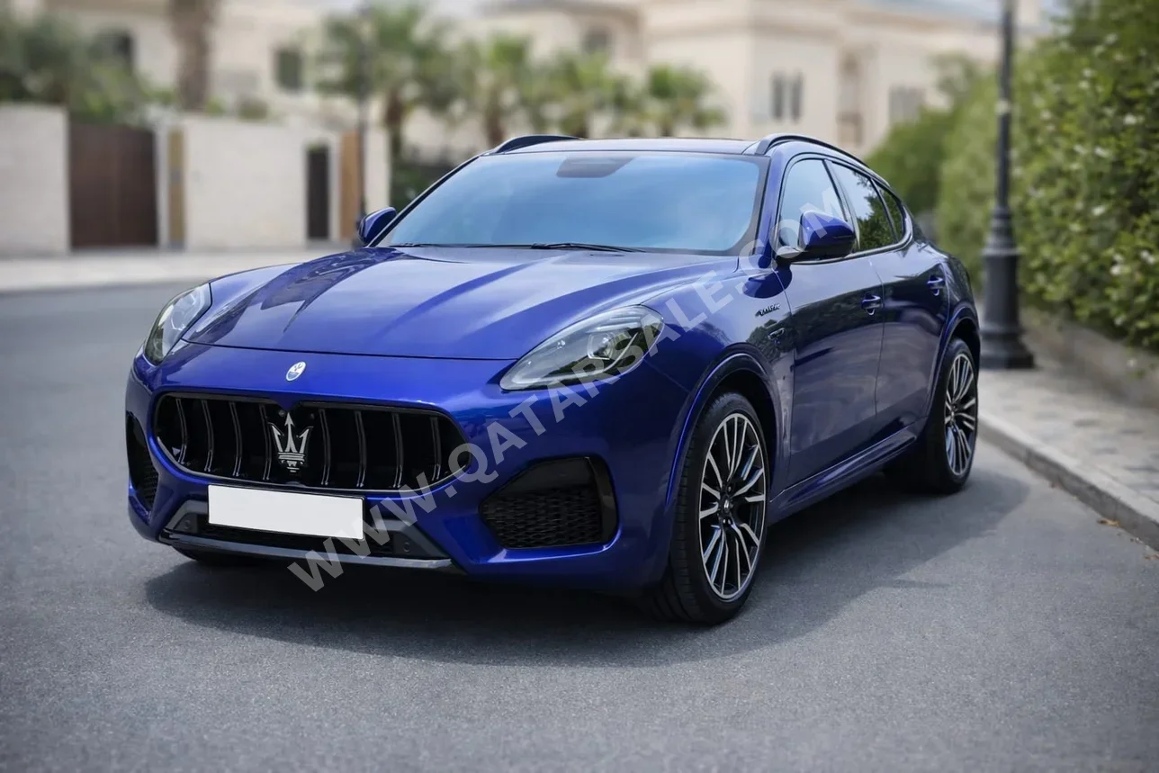 مزاراتي  جريكل  مودنا  2023  اوتوماتيك  21,000 كم  4 سلندر  دفع كلي مستمر  اس يو في  ازرق  تحت الضمان