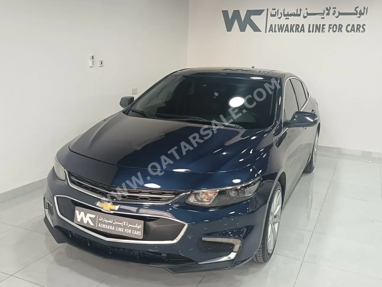 شفروليه  ماليبو  2017  اوتوماتيك  121,000 كم  4 سلندر  سحب امامي  سيدان  ازرق