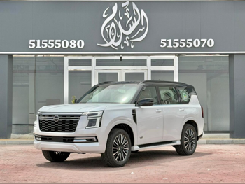 نيسان  باترول  بلاتينيوم تيربو  2026  اوتوماتيك  0 كم  6 سلندر  دفع رباعي  اس يو في  أبيض  تحت الضمان