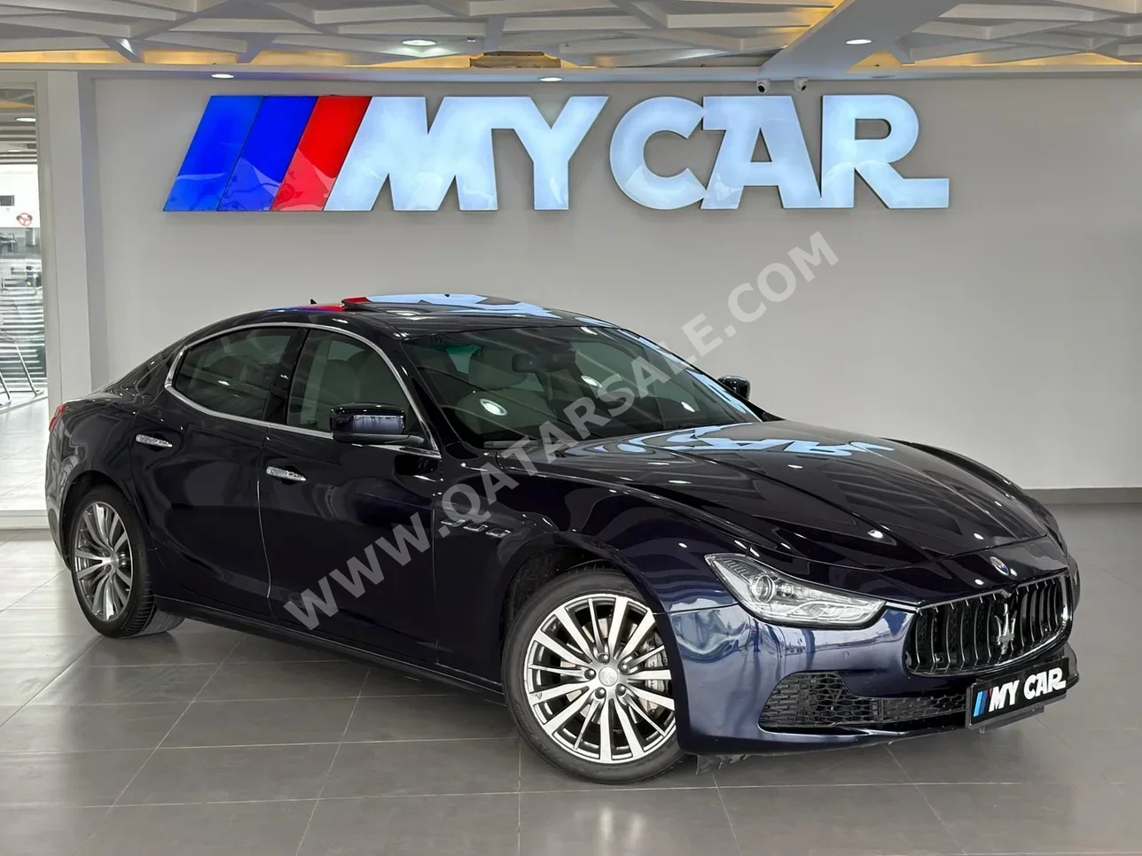 مزاراتي  جيبلي  2016  اوتوماتيك  63,000 كم  6 سلندر  دفع خلفي  سيدان  أزرق غامق