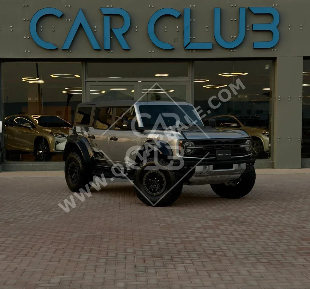 فورد  برونكو  رابتر  2024  اوتوماتيك  21,000 كم  6 سلندر  دفع رباعي  اس يو في  رمادي  تحت الضمان