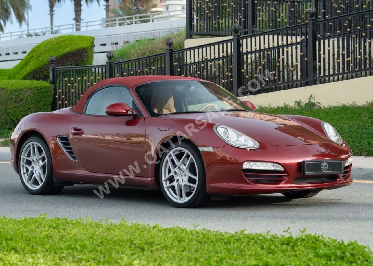 Porsche  Boxster  2012  Automatic  122,000 Km  4 Cylinder  Rear Wheel Drive (RWD)  Coupe / Sport  Maroon