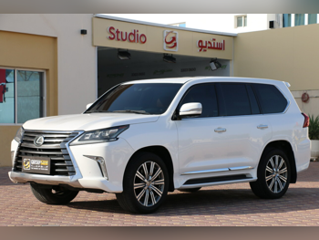 Lexus  LX  570  2016  Automatic  296,000 Km  8 Cylinder  Four Wheel Drive (4WD)  SUV  White