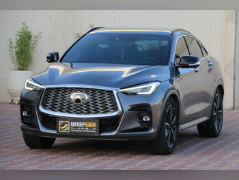 Infiniti  QX  55  2022  Automatic  37,000 Km  4 Cylinder  Four Wheel Drive (4WD)  SUV  Gray