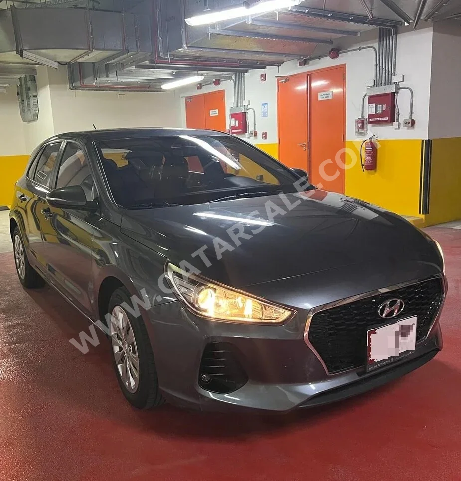 Hyundai I 30 2018 Automatic 106,650 Km 4 Cylinder Front Wheel Drive (FWD) Hatchback Dark Gray