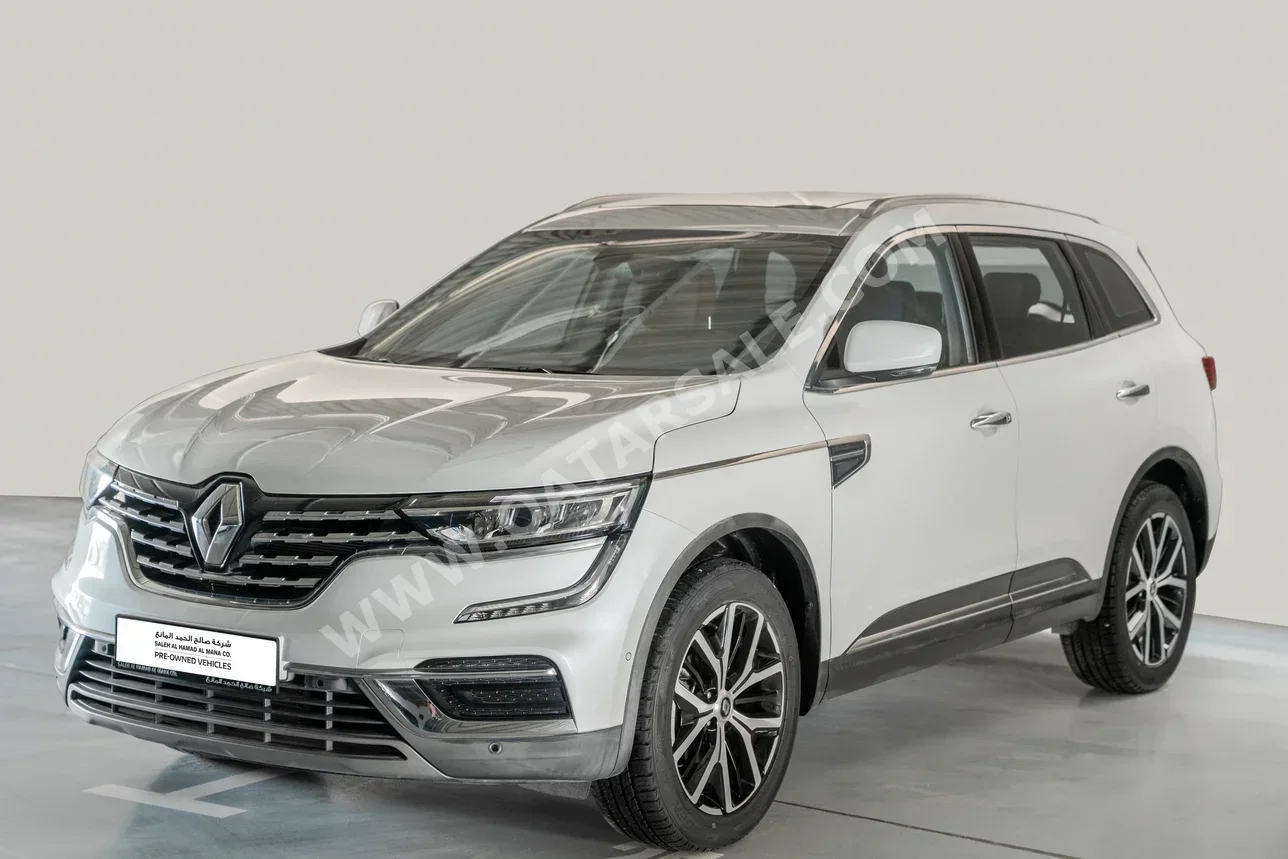 رينو  كوليوس  2024  اوتوماتيك  3,304 كم  4 سلندر  دفع رباعي  اس يو في  أبيض  تحت الضمان