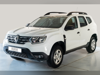 Renault  Duster  2023  Automatic  3,254 Km  4 Cylinder  Front Wheel Drive (FWD)  SUV  White  With Warranty
