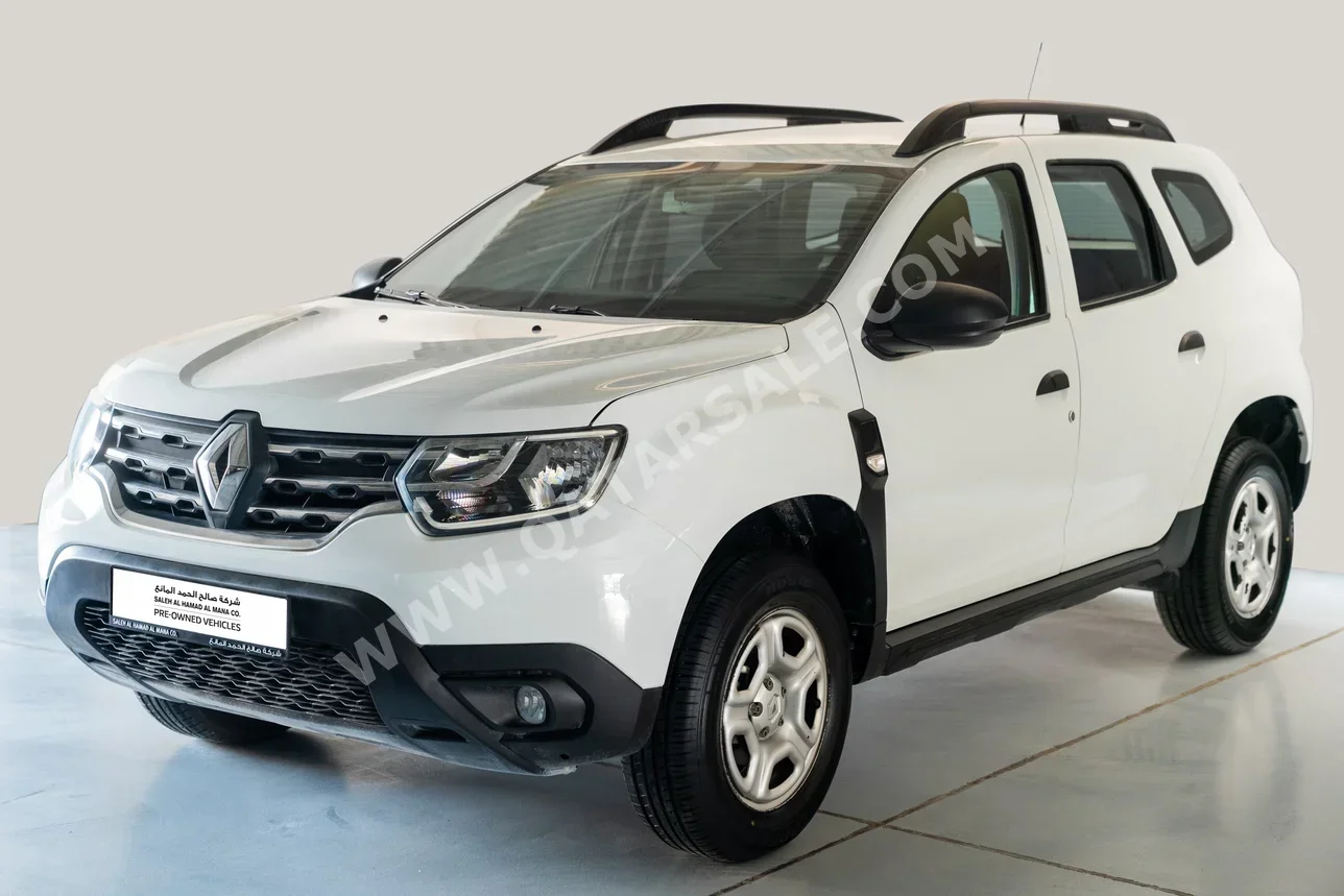 رينو  داستر  2023  اوتوماتيك  3,254 كم  4 سلندر  سحب امامي  اس يو في  أبيض  تحت الضمان