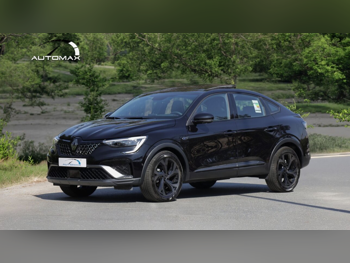 رينو  اركانا  2025  اوتوماتيك  0 كم  4 سلندر  سحب امامي  اس يو في  أسود  تحت الضمان