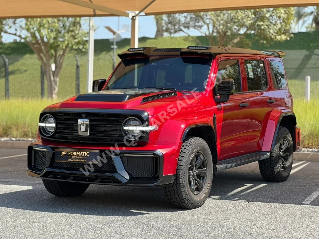 جي دبليو ام  تانك  300  2025  اوتوماتيك  12,000 كم  4 سلندر  دفع خلفي  اس يو في  أحمر  تحت الضمان