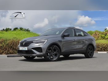 رينو  اركانا  2025  اوتوماتيك  0 كم  4 سلندر  سحب امامي  اس يو في  رمادي  تحت الضمان