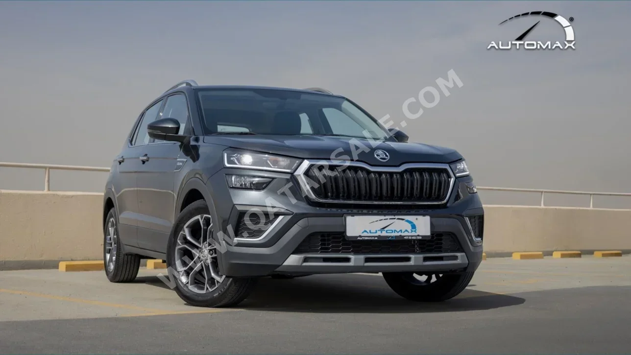 سكودا  كوشاك  2025  اوتوماتيك  0 كم  3 سلندر  سحب امامي  اس يو في  رمادي  تحت الضمان