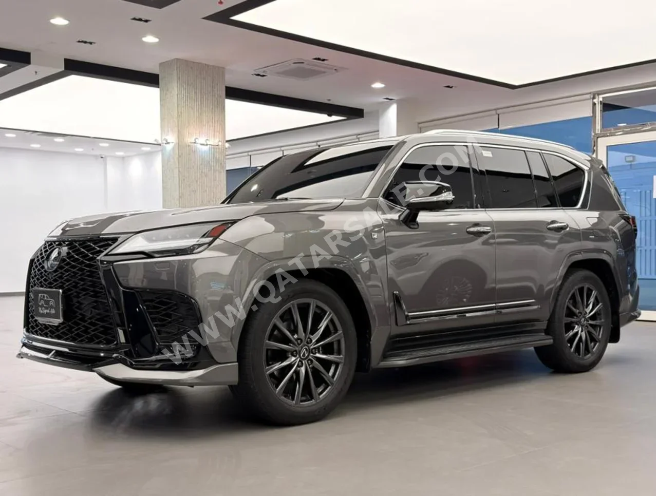 Lexus  LX  600 F Sport  2024  Automatic  56,000 Km  6 Cylinder  Four Wheel Drive (4WD)  SUV  Gray  With Warranty