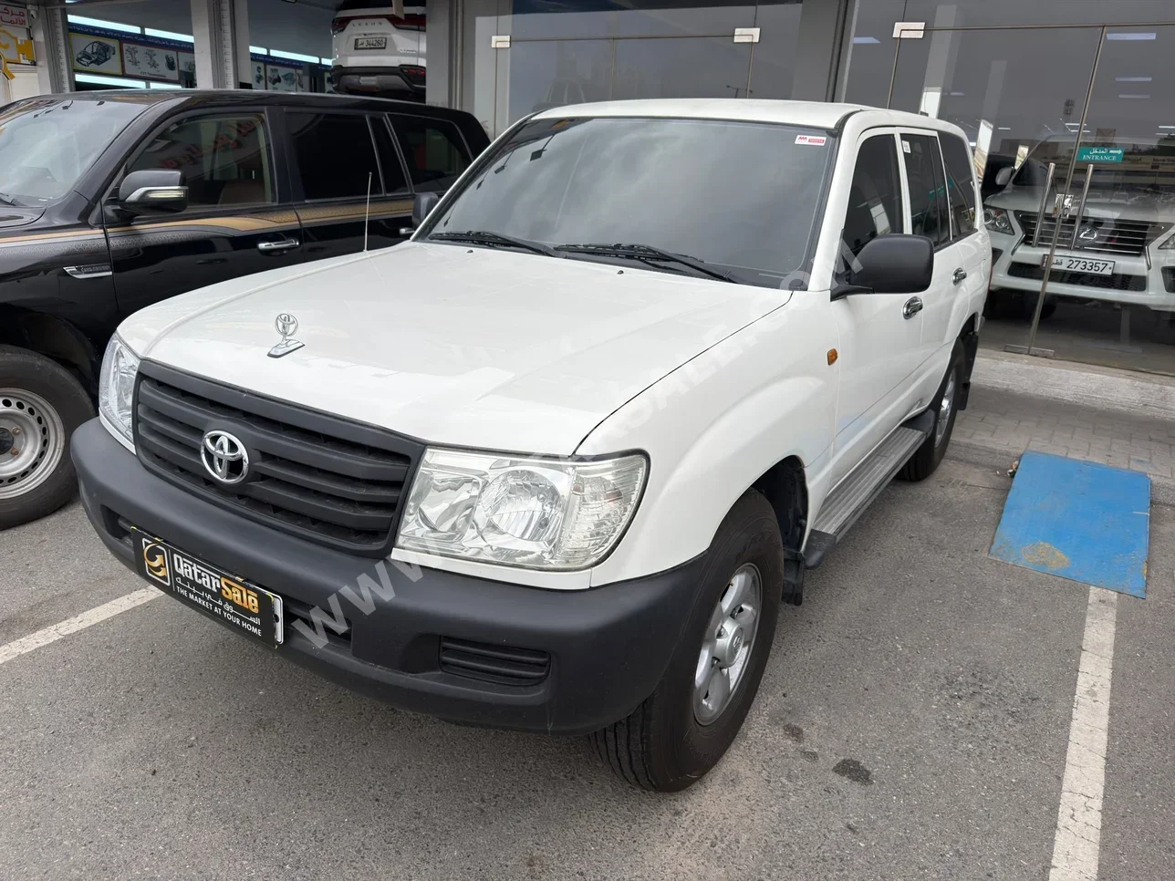 تويوتا  لاند كروزر  جي  2006  عادي  360,000 كم  6 سلندر  دفع رباعي  اس يو في  أبيض