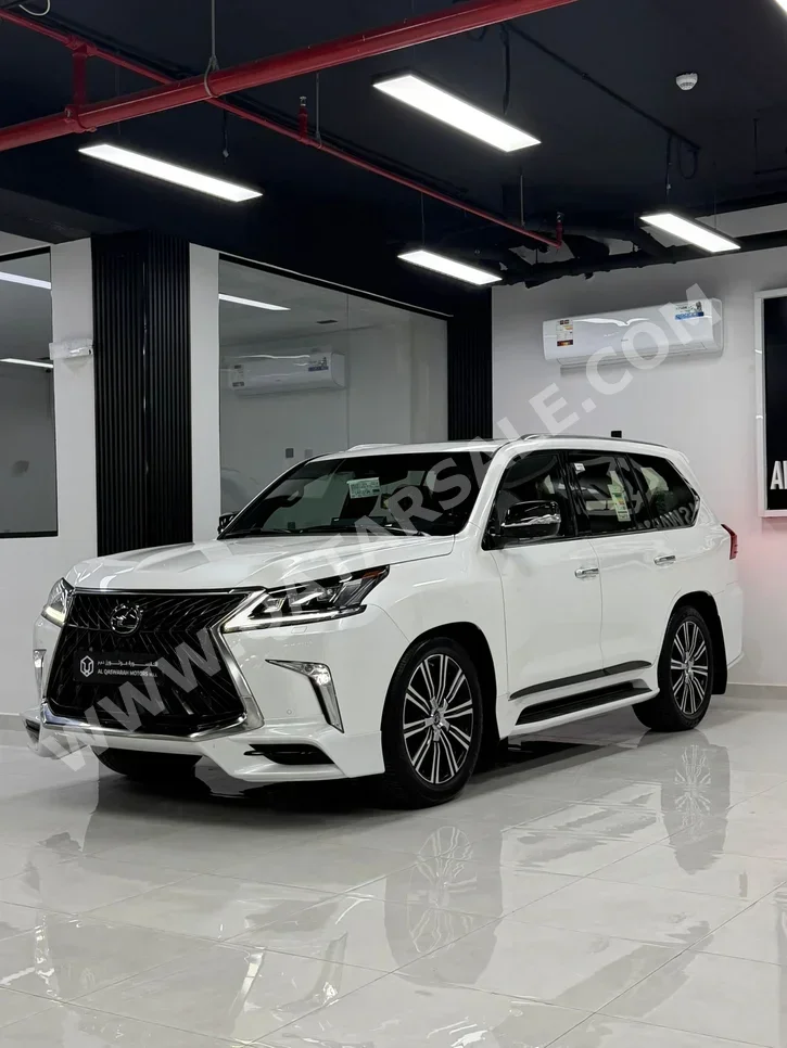 Lexus LX 570 S 2020 Automatic 6,000 Km 8 Cylinder Four Wheel Drive (4WD) SUV White