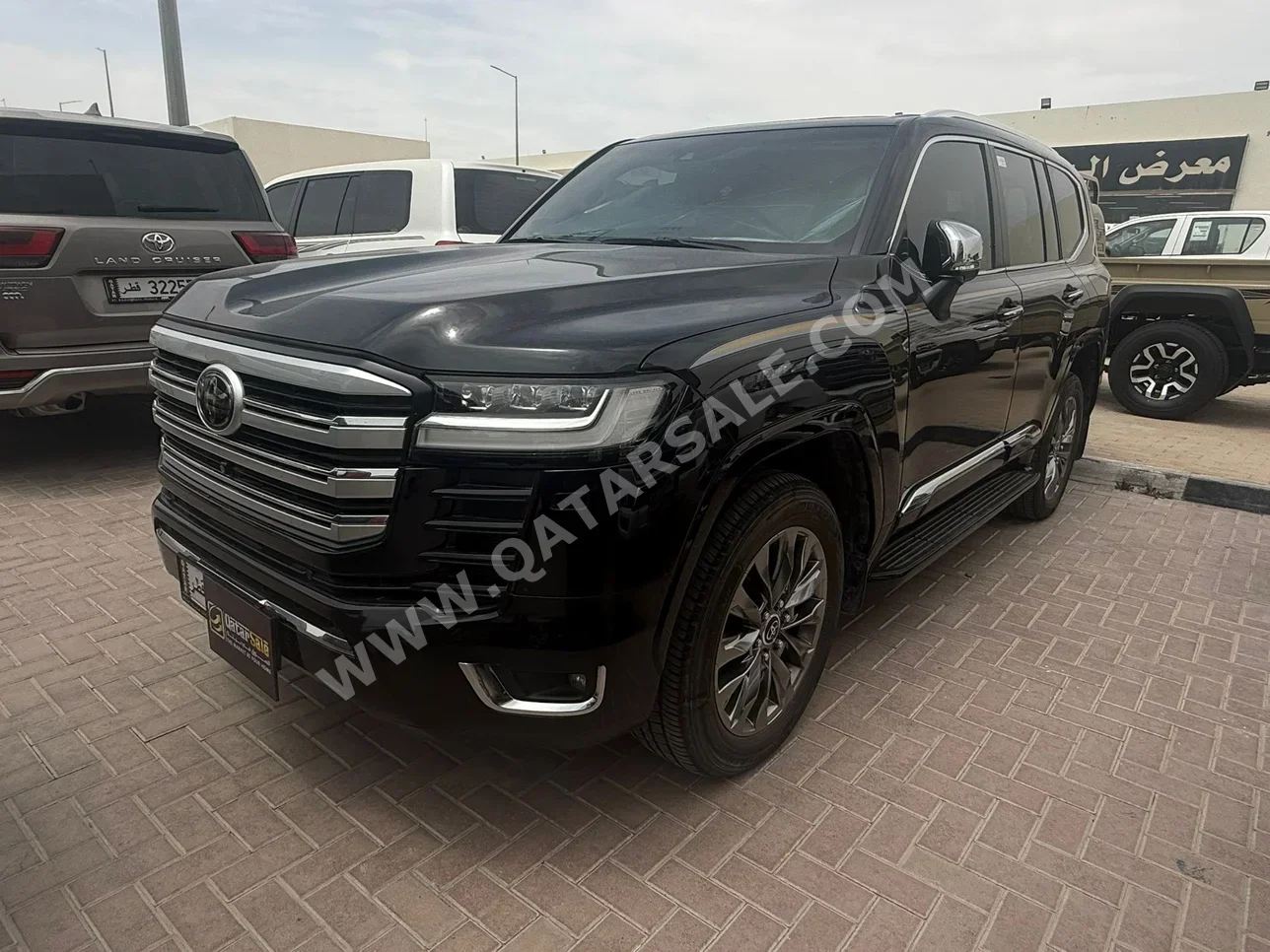 Toyota Land Cruiser VXR Twin Turbo 2023 Automatic 82,000 Km 6 Cylinder Four Wheel Drive (4WD) SUV Black With Warranty