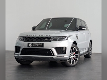 Land Rover  Range Rover  Sport HSE  2020  Automatic  37,447 Km  8 Cylinder  Four Wheel Drive (4WD)  SUV  Silver