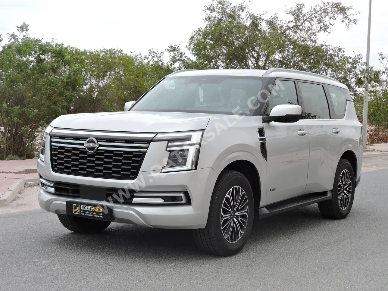 Nissan  Patrol  Titanium Turbo  2025  Automatic  33,000 Km  6 Cylinder  Four Wheel Drive (4WD)  SUV  Silver  With Warranty