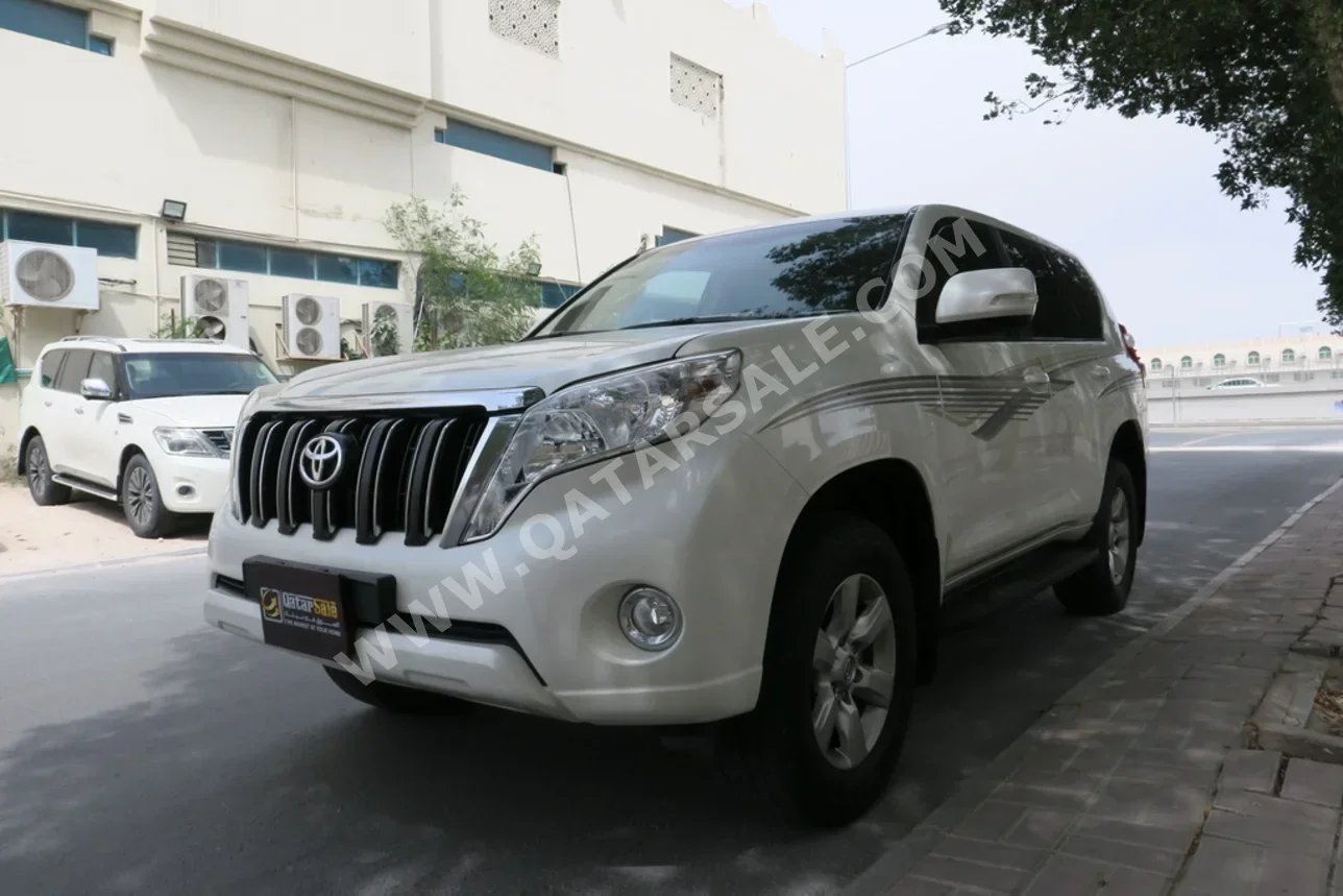 تويوتا  برادو  جي اكس ال  2015  اوتوماتيك  243,000 كم  6 سلندر  دفع رباعي  اس يو في  أبيض