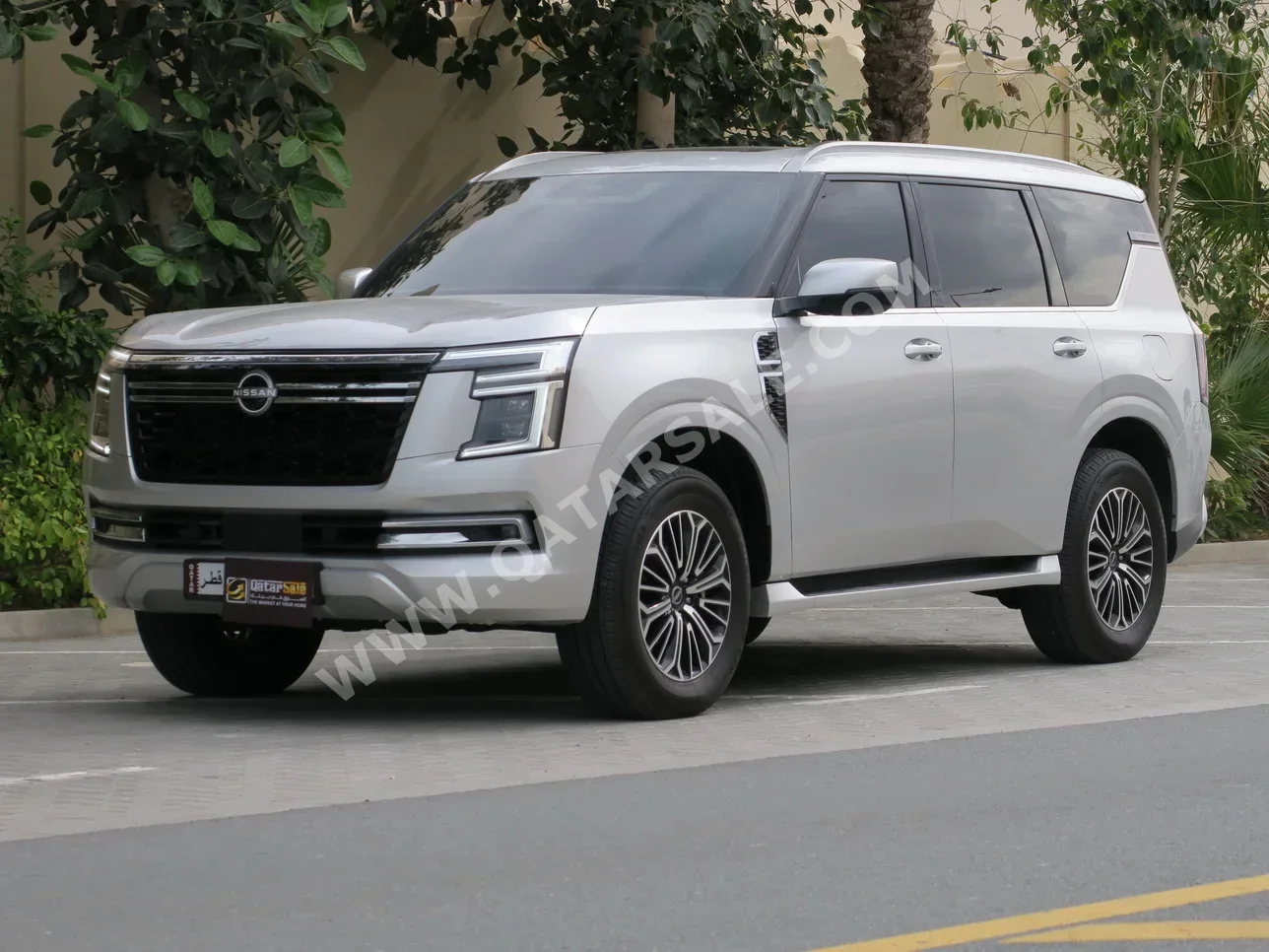 Nissan  Patrol  Platinum  2026  Automatic  10,000 Km  6 Cylinder  Four Wheel Drive (4WD)  SUV  Silver  With Warranty