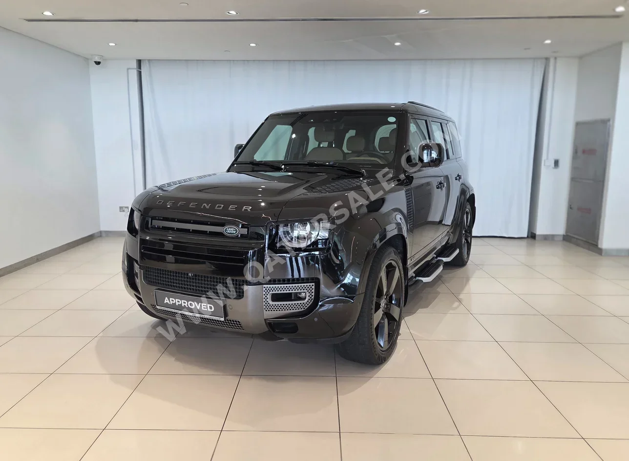 لاند روفر  ديفيندر  110 اكس  2025  اوتوماتيك  12,350 كم  8 سلندر  دفع رباعي  اس يو في  أسود  تحت الضمان