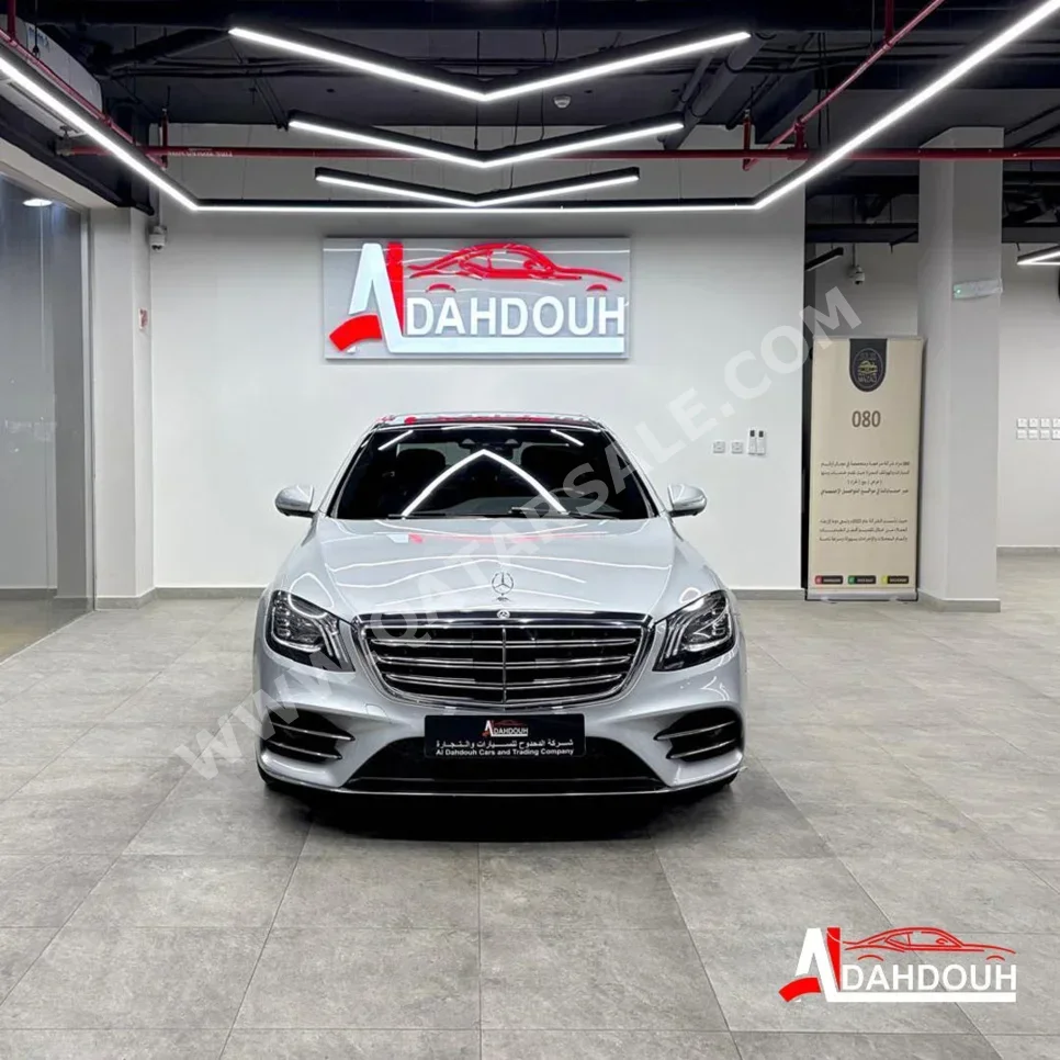 Mercedes-Benz  S-Class  450  2018  Automatic  29,000 Km  6 Cylinder  Rear Wheel Drive (RWD)  Sedan  Silver