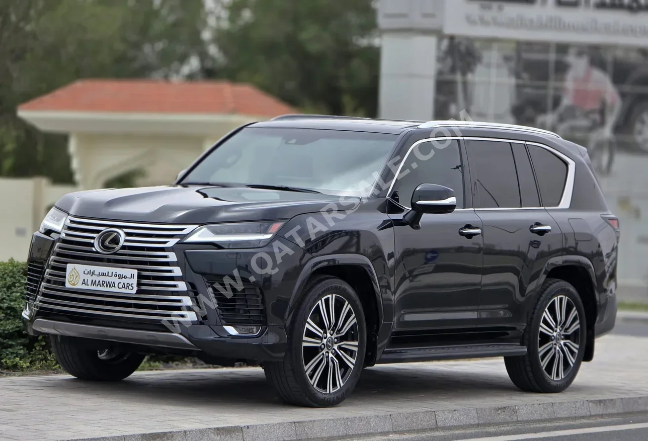 لكزس  ال اكس  600 لكجري  2023  اوتوماتيك  61,000 كم  6 سلندر  دفع رباعي  اس يو في  أسود