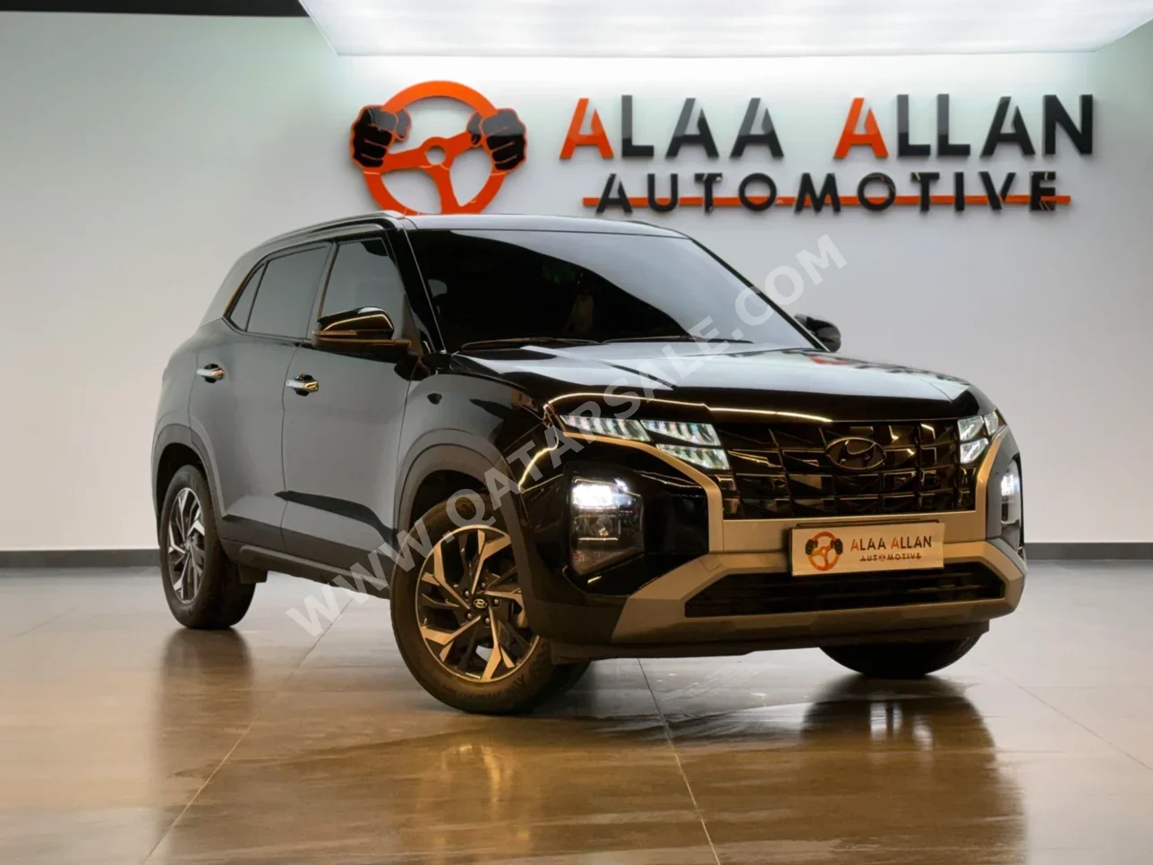 هيونداي  كريتا  2025  اوتوماتيك  23,500 كم  4 سلندر  سحب امامي  اس يو في  أسود  تحت الضمان