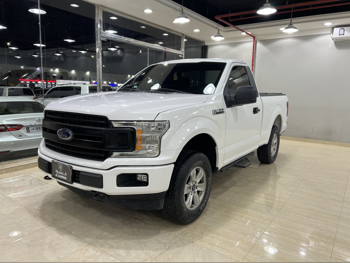 فورد  أف  150  2018  اوتوماتيك  79,000 كم  6 سلندر  دفع خلفي  بيكب  أبيض