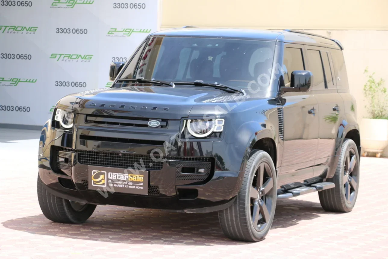 لاند روفر  ديفيندر  110 اس اي  2023  اوتوماتيك  67,000 كم  4 سلندر  دفع رباعي  اس يو في  أسود  تحت الضمان