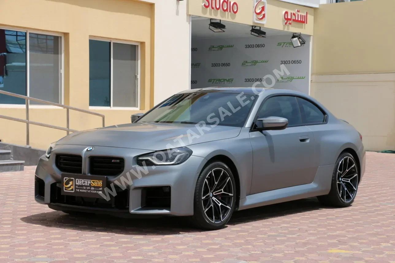 بي ام دبليو  الفئة - ام  2  2025  اوتوماتيك  2,400 كم  6 سلندر  دفع خلفي  كوبيه \ سبورت  رمادي مطفي  تحت الضمان