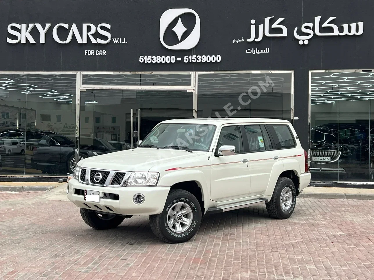 نيسان  باترول  سفاري  2024  اوتوماتيك  0 كم  6 سلندر  دفع رباعي  اس يو في  أبيض  تحت الضمان