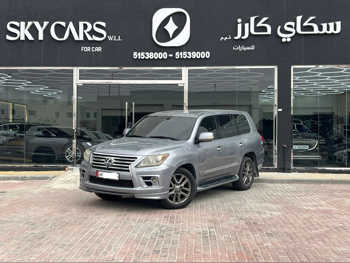 لكزس  ال اكس  570  2010  اوتوماتيك  317,000 كم  8 سلندر  دفع رباعي  اس يو في  رمادي