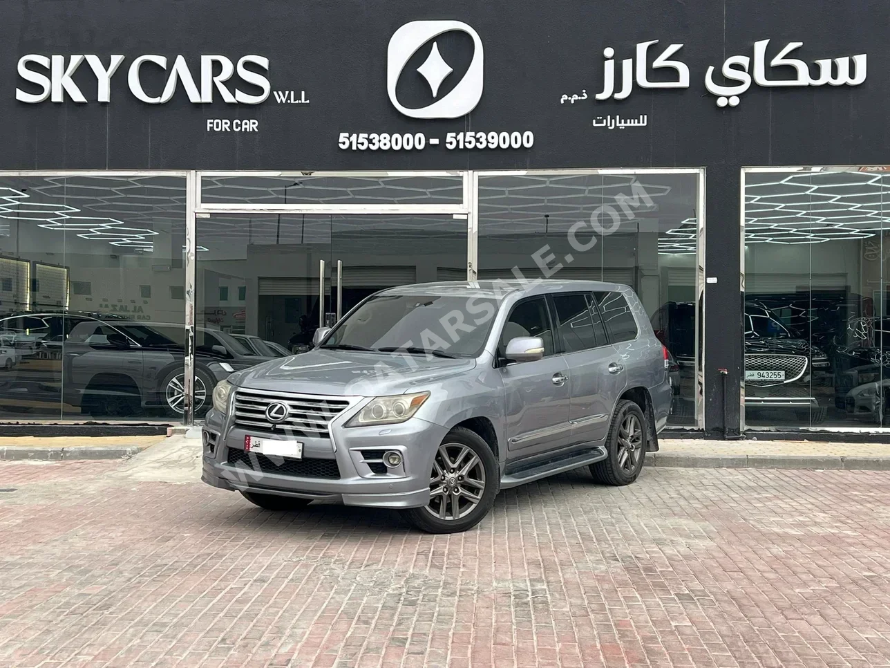 لكزس  ال اكس  570  2010  اوتوماتيك  317,000 كم  8 سلندر  دفع رباعي  اس يو في  رمادي