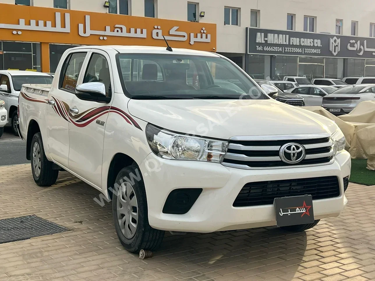 Toyota  Hilux  2021  Manual  78,000 Km  4 Cylinder  Rear Wheel Drive (RWD)  Pick Up  White