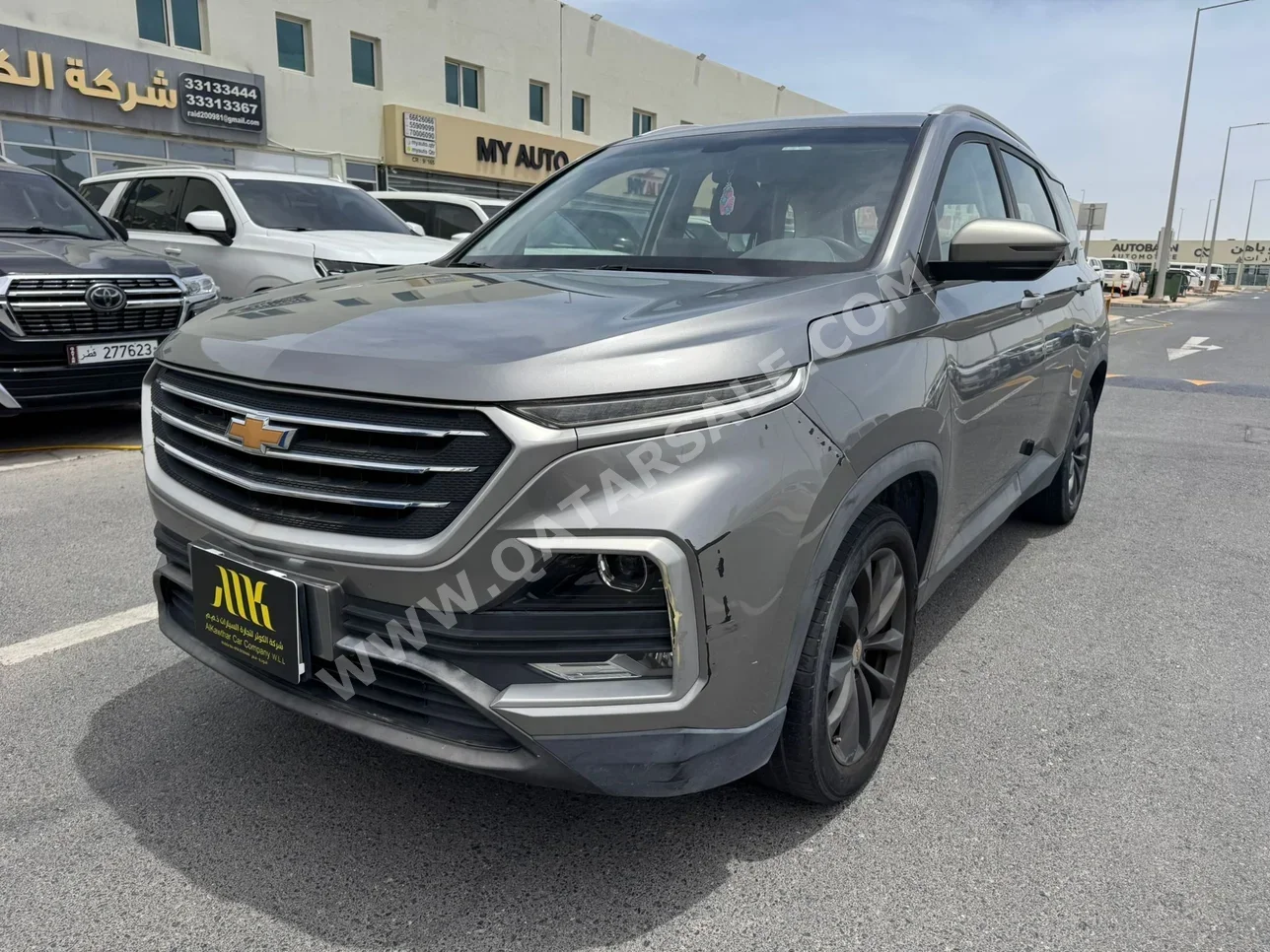 شفروليه  كابتيفا  2022  اوتوماتيك  52,000 كم  4 سلندر  سحب امامي  اس يو في  رمادي