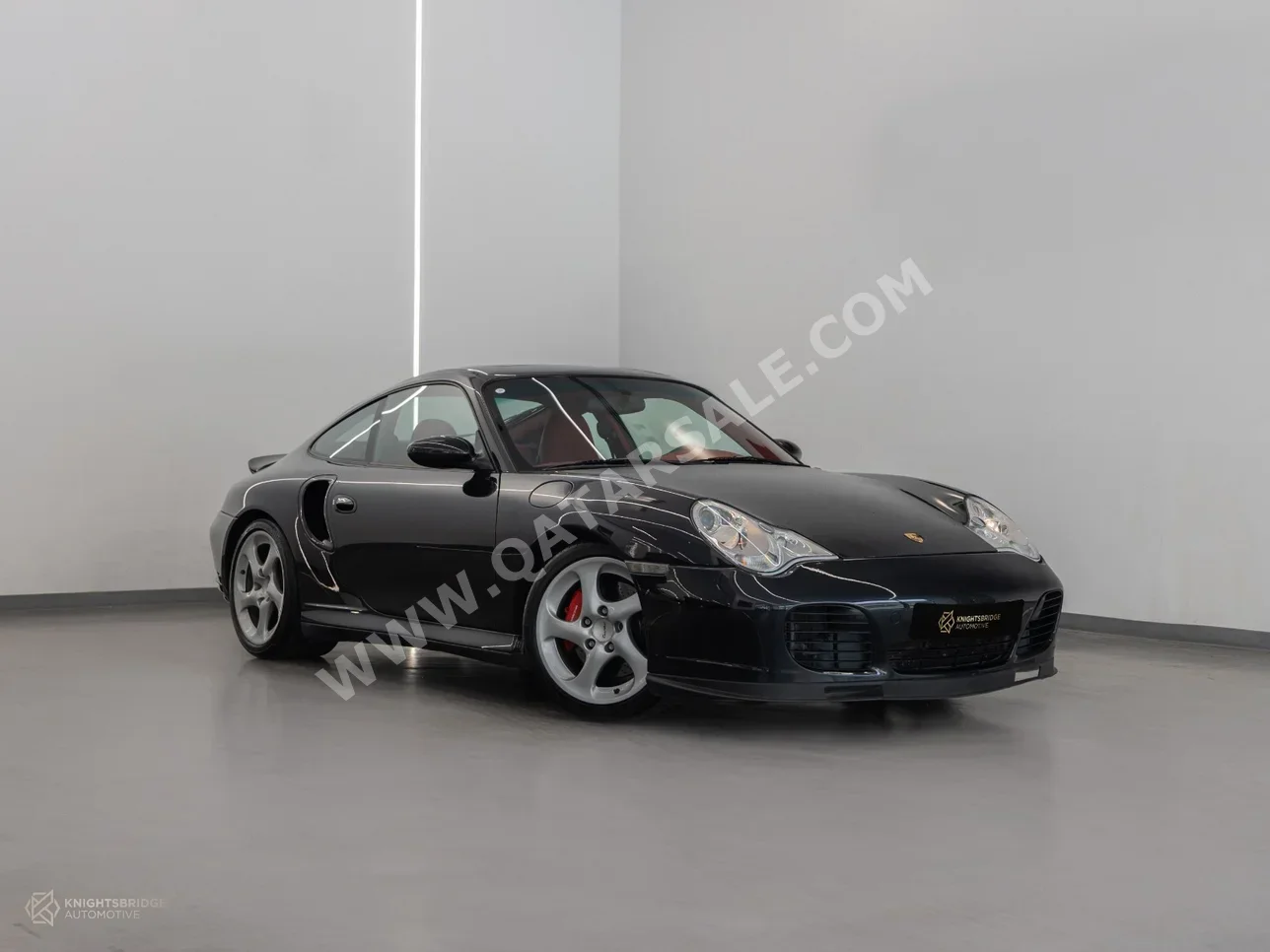بورش  911  توربو  2002  اوتوماتيك  67,940 كم  6 سلندر  دفع خلفي  كوبيه \ سبورت  أسود