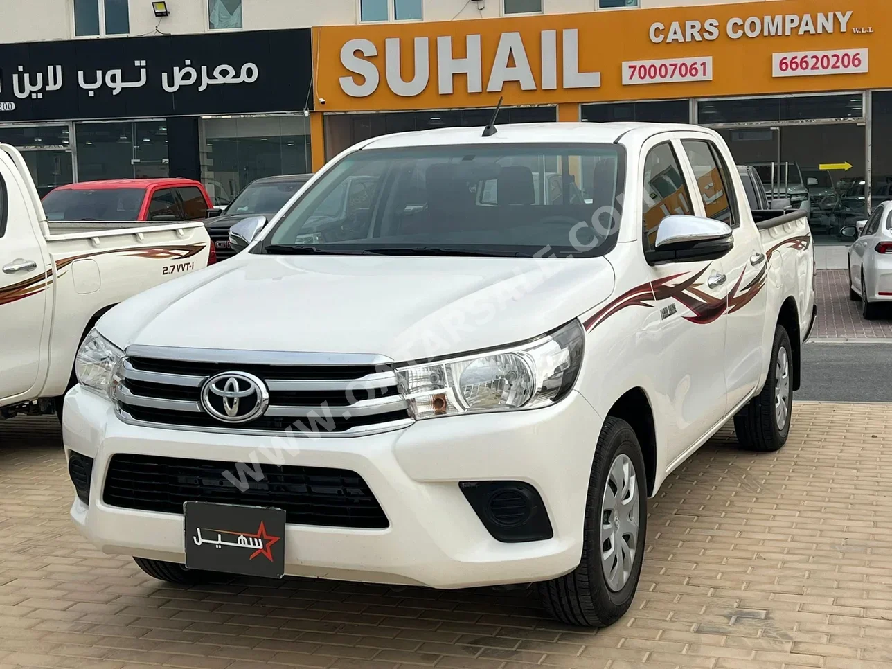 Toyota  Hilux  2023  Manual  115,000 Km  4 Cylinder  Rear Wheel Drive (RWD)  Pick Up  White