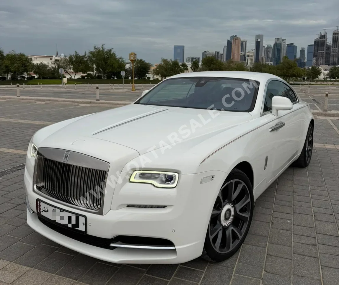 رولز - رويس  رايث  2017  اوتوماتيك  46,000 كم  8 سلندر  دفع كلي مستمر  كوبيه \ سبورت  أبيض