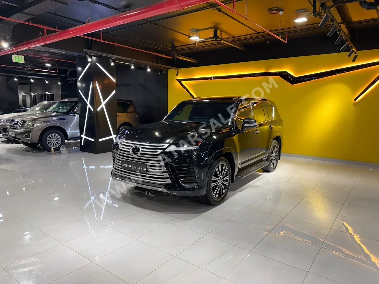 لكزس  ال اكس  600 لكجري  2024  اوتوماتيك  48,000 كم  6 سلندر  دفع رباعي  اس يو في  أسود  تحت الضمان