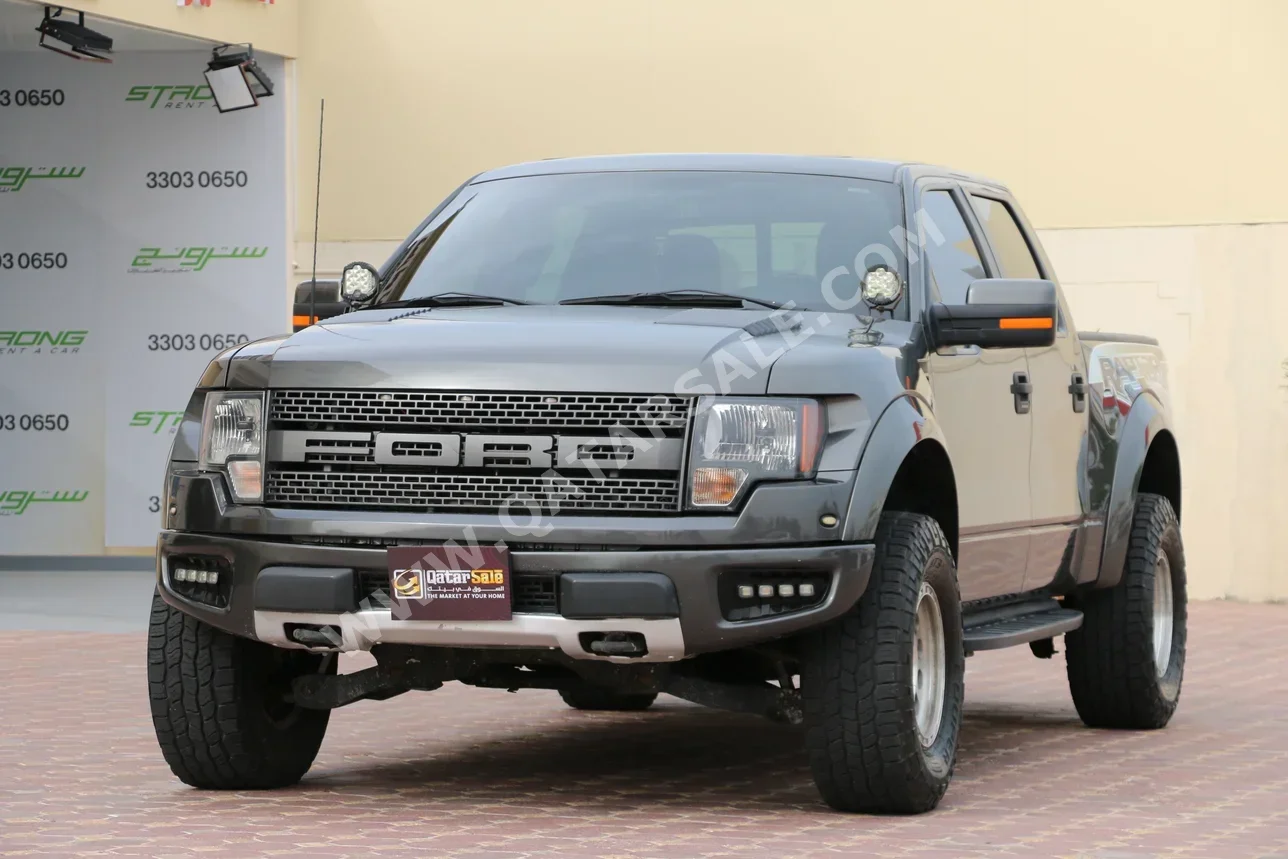 فورد  رابتر  أس في تي  2013  اوتوماتيك  202,000 كم  8 سلندر  دفع رباعي  بيكب  رمادي