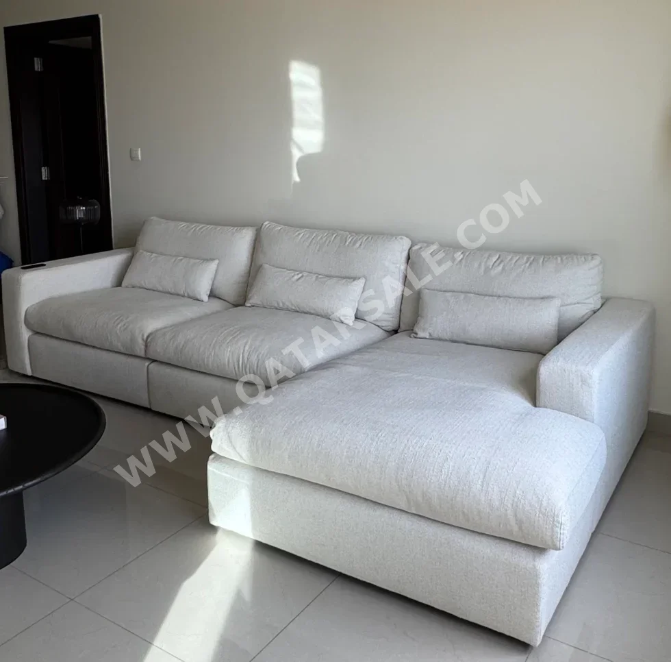 Sofas, Couches & Chairs Pan Emirates  L shape  - Fabric  - Beige